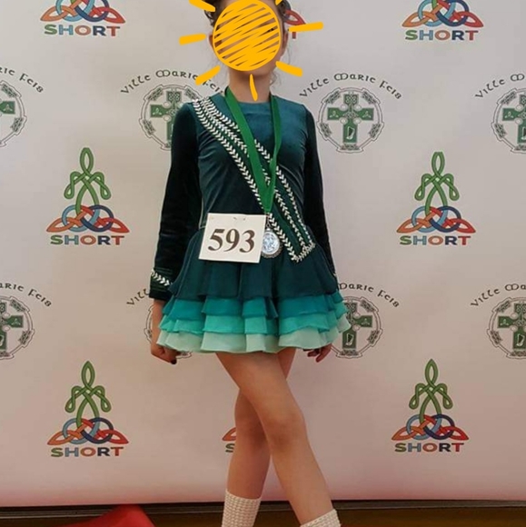 Irish dance dress for 6-7y - Picture 3 of 16